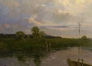 Albert Wohlenberg Am Lehnitzsee bei Neu-Fahrland France oil painting artist